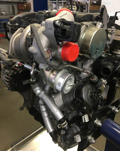 serviced engine